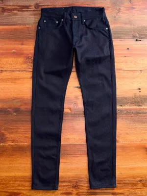 12oz Sashiko Indigo Denim - Spikes Fit