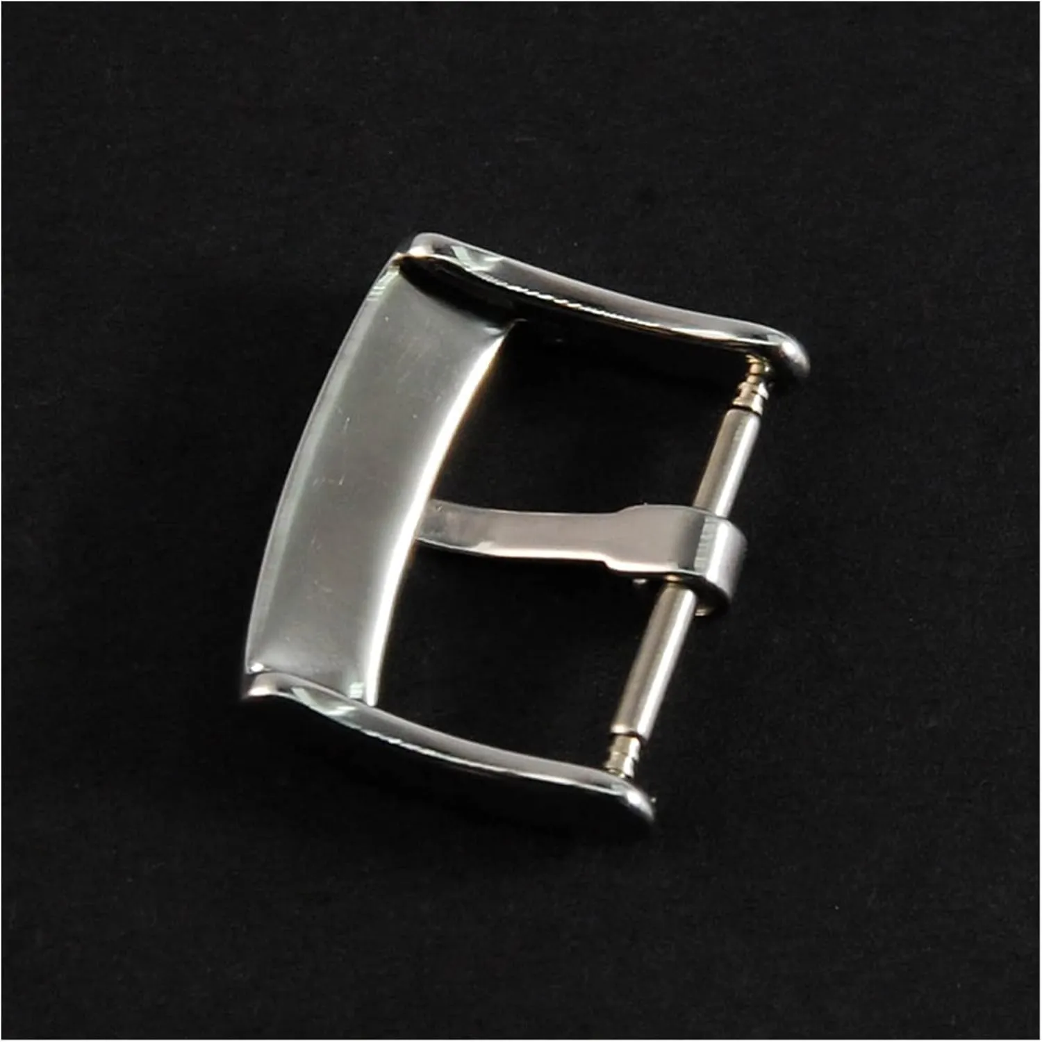 14mm 16mm 18mm Stainless Steel Watchband Buckle Wholesale New Men Women Watch Band Metal Leather Watch Strap Clasp Table buckle