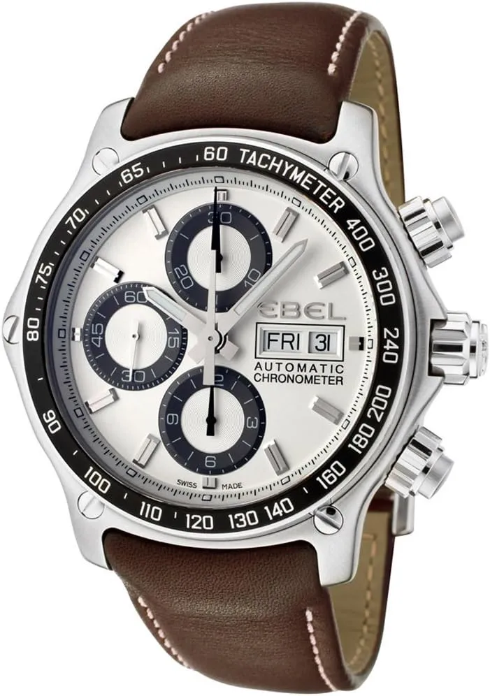 1911 Discovery Chronograph 1215797 Steel Mens Strap Watch DOW Calendar 9750L62/63B35P11