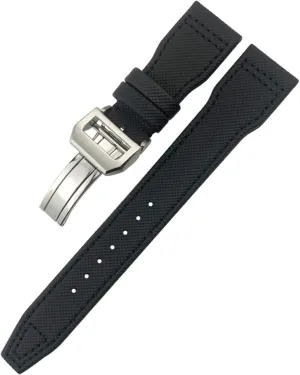 20mm 21mm 22mm Watch band，For IWC Le Petit Prince Big Pilot IW3777 Sport Fiber Canvas Watch Strap