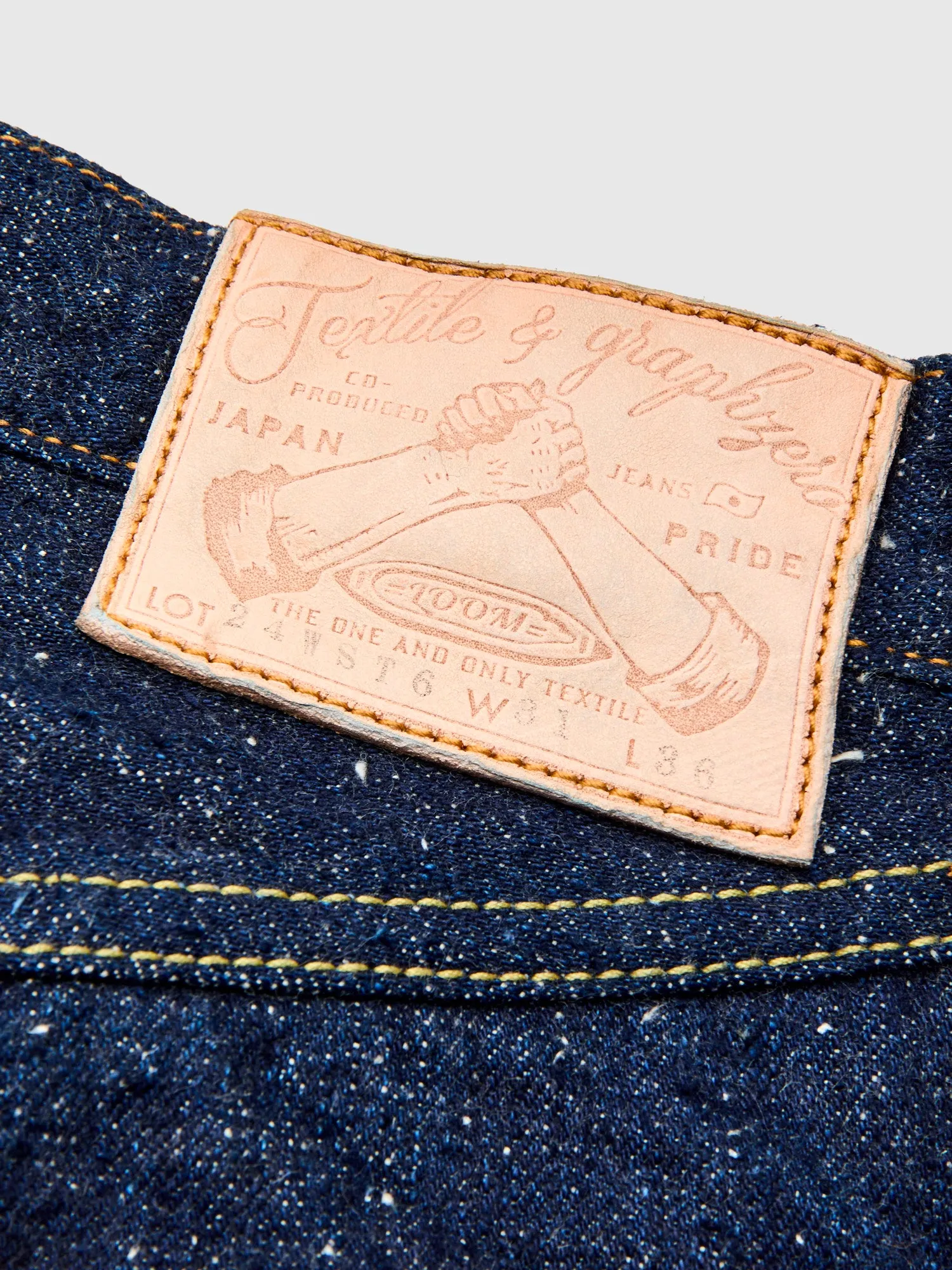 24WST6 "Nep Yarn Jeans" 15oz Selvedge Denim - Heritage Straight Fit