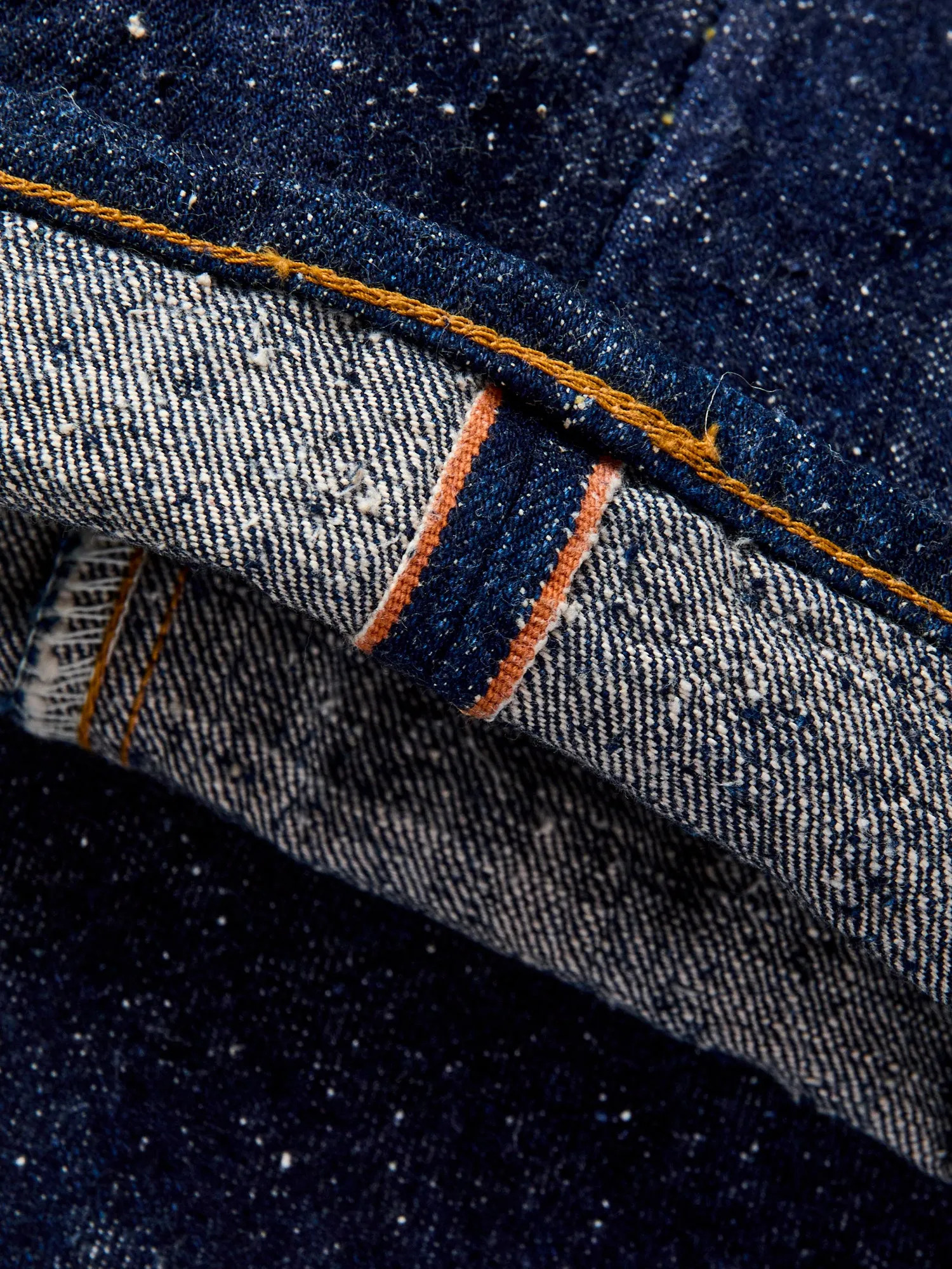 24WST6 "Nep Yarn Jeans" 15oz Selvedge Denim - Heritage Straight Fit