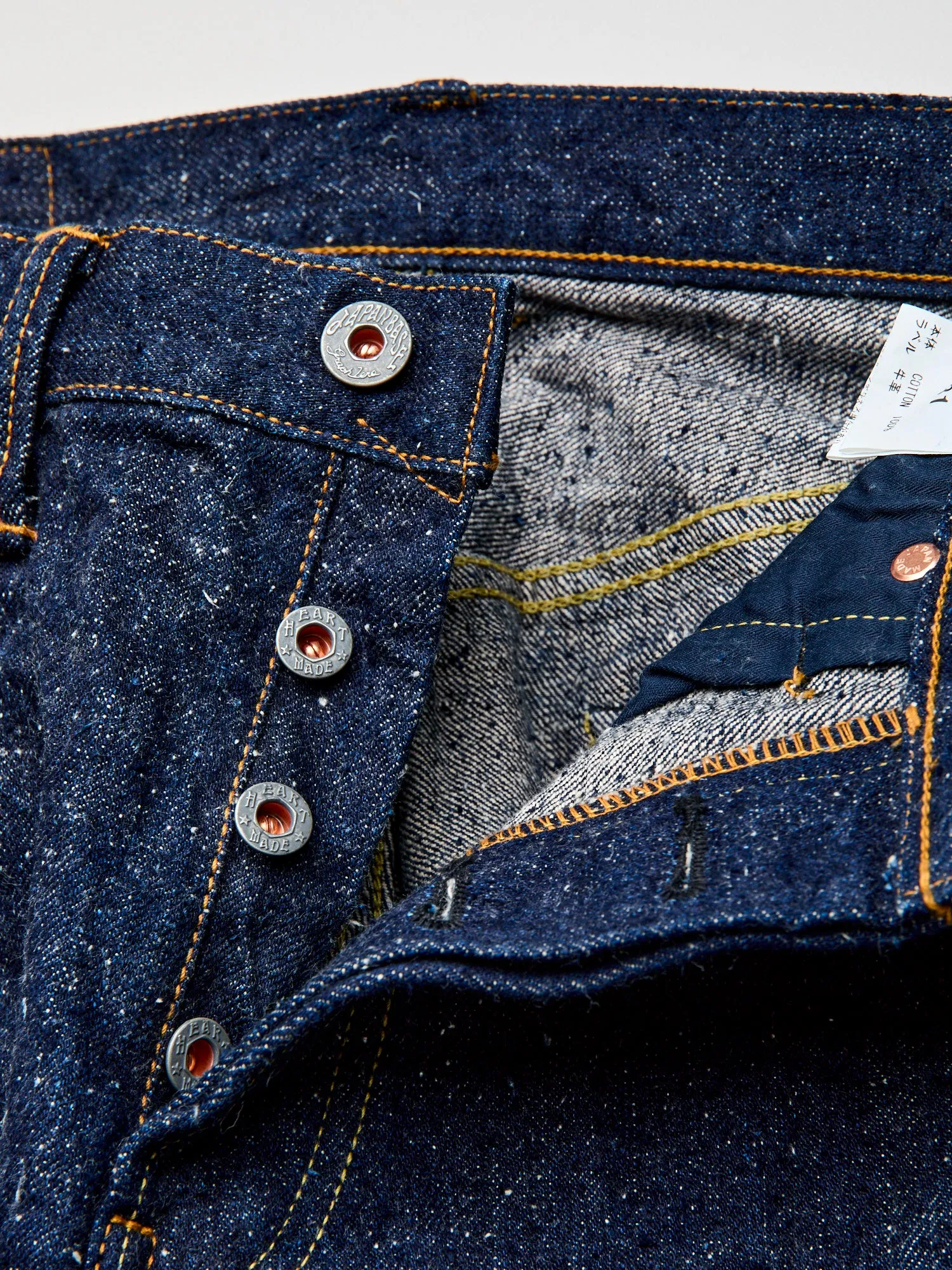24WST6 "Nep Yarn Jeans" 15oz Selvedge Denim - Heritage Straight Fit