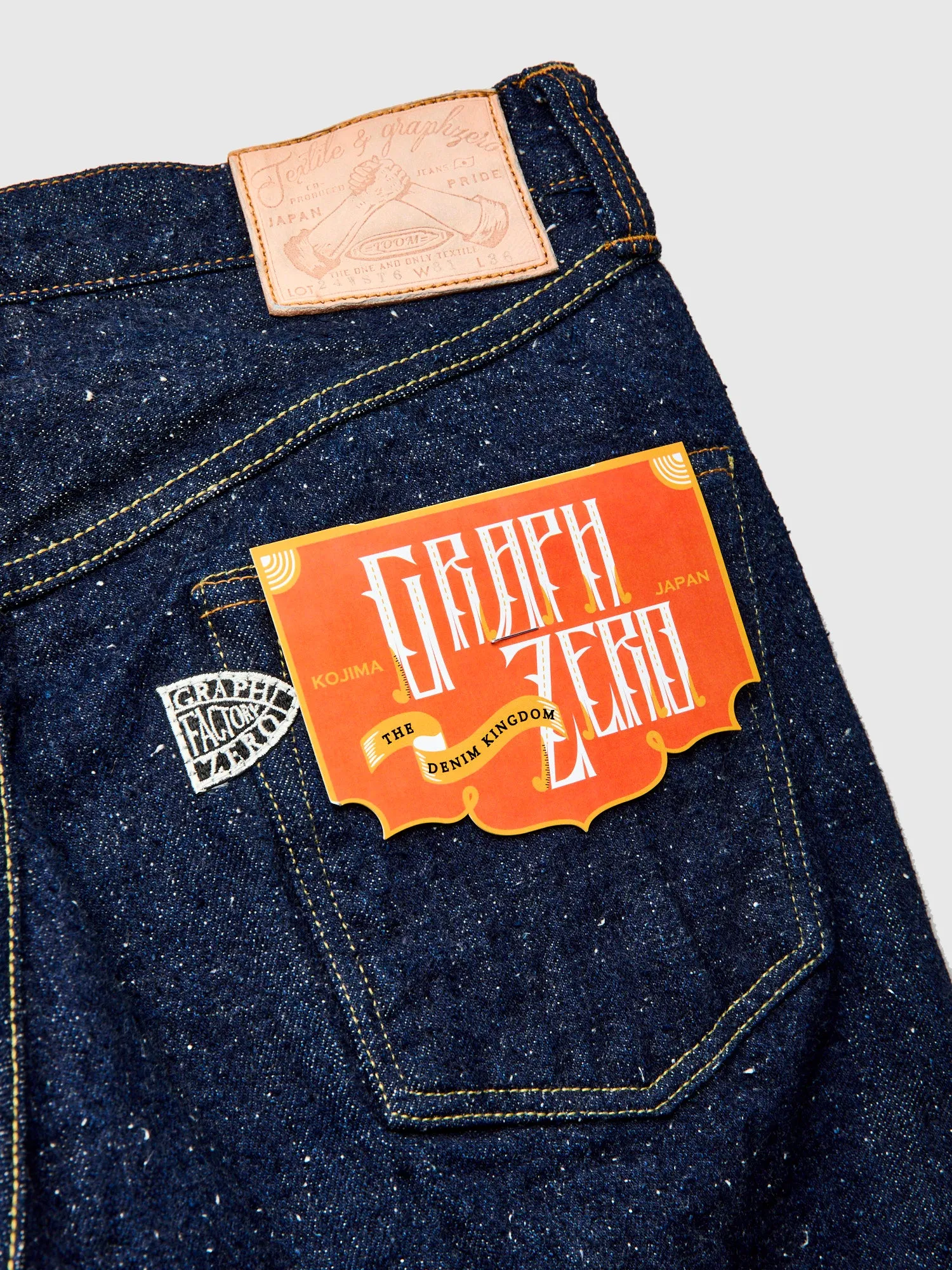 24WST6 "Nep Yarn Jeans" 15oz Selvedge Denim - Heritage Straight Fit