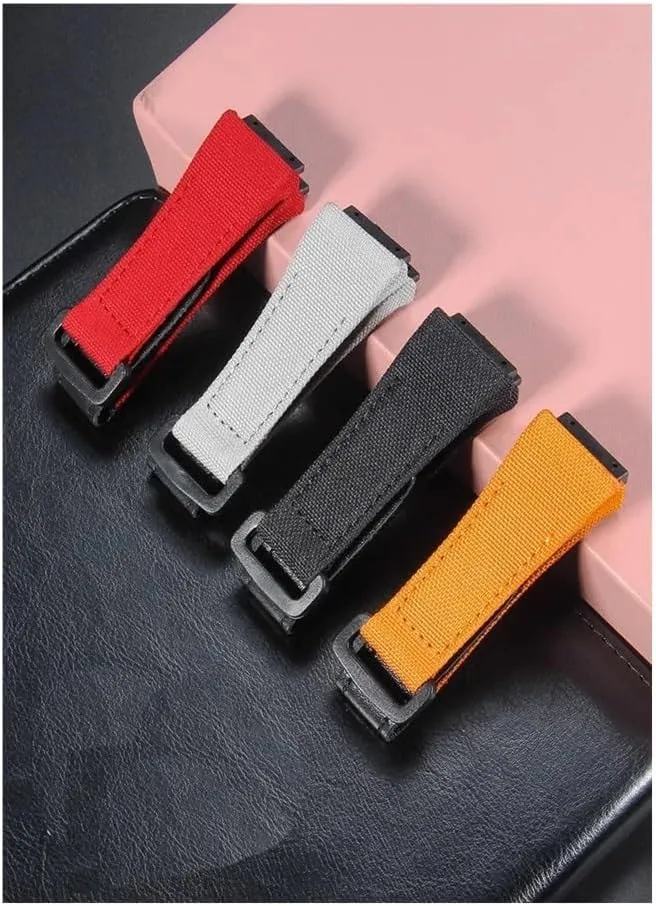 25mm-20mm Canvas Watchband Fit for Richard Mille RM011 RM53 RM50 Series Screw Style Men Watch Strap