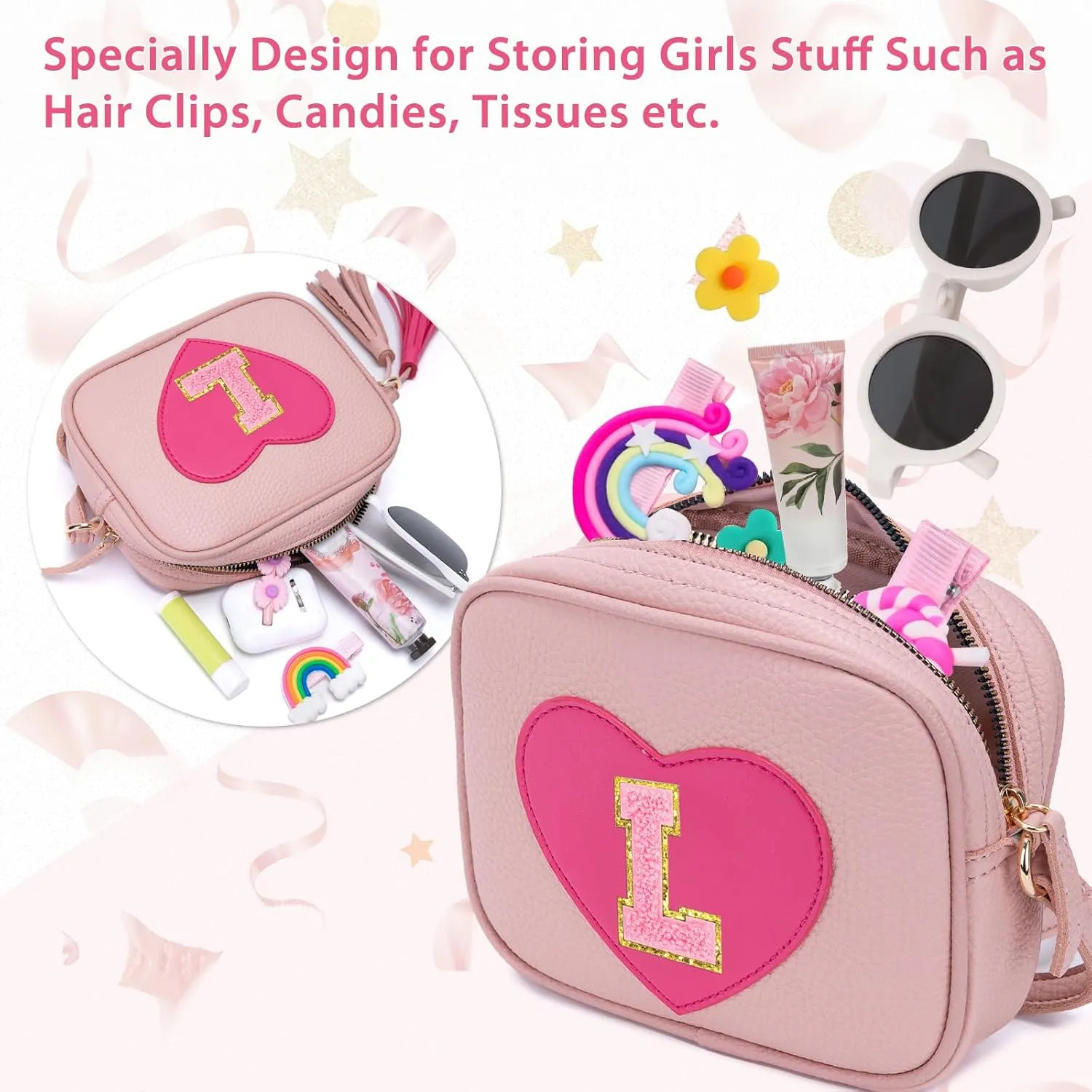 3 4 5 6 7 8 Year old Girl Birthday Gifts Toddler Girl Purse Kids Purse Toddler Girls Gift Crossbody Bag for Girls
