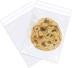 4" x 6" (1000 Count) Clear Small Cellophane Bags - Self Sealing Cello Plastic Poly Bags- for Photo, Jewely, Bakey, Treats, Candies