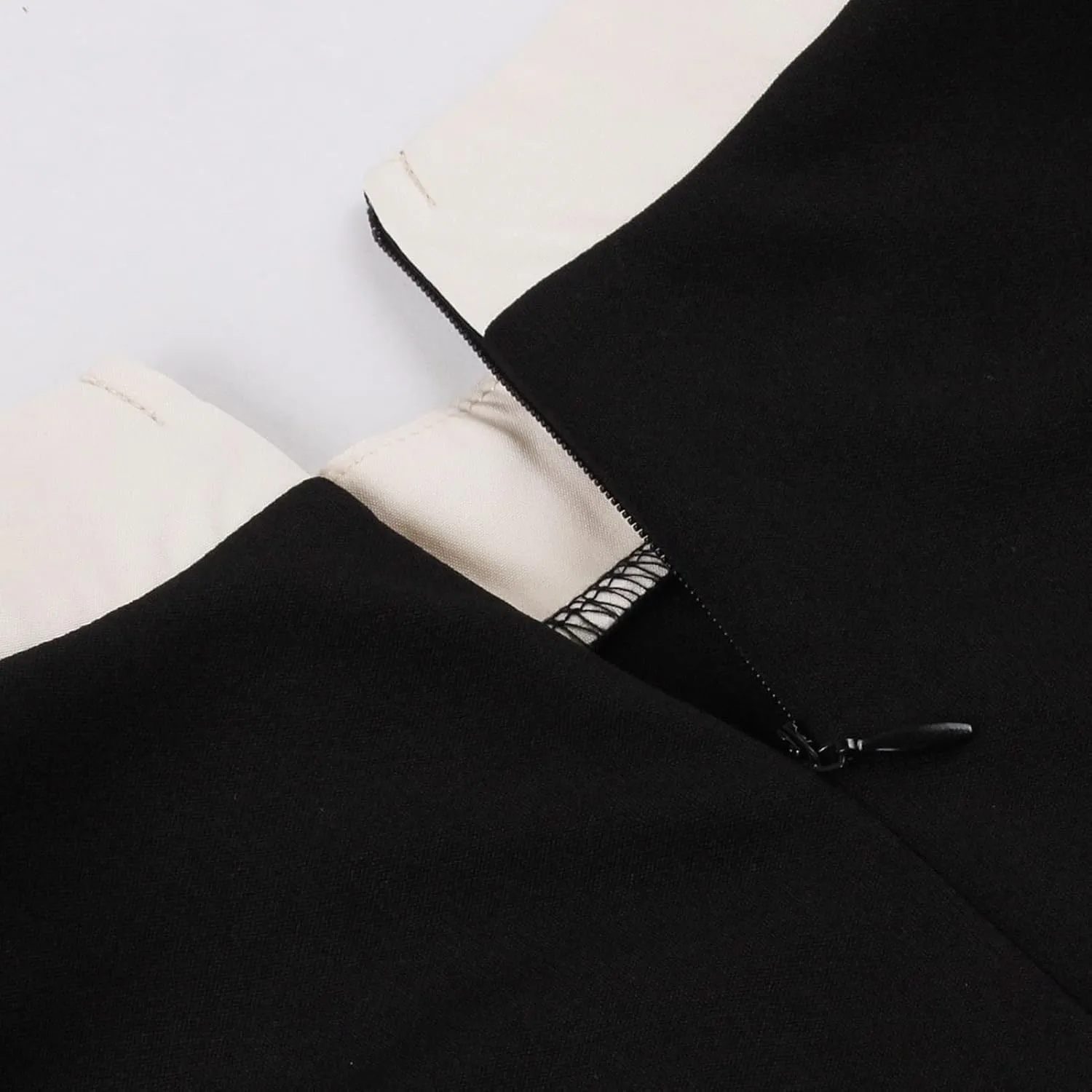 50s Style Dresses for Women Vintage Short Sleeve Tie Neck Swing Dress Midi Prom Dress with Belt