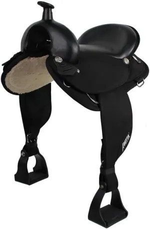 Abetta Gaited Comfort Trail Saddle 16 Black