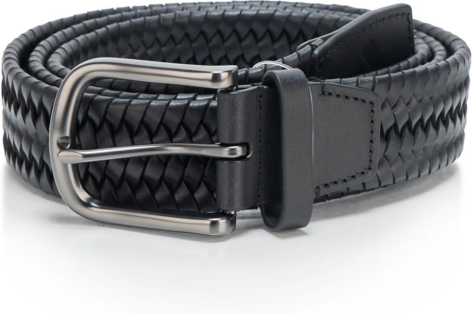 adidas unisex-adult Woven Leather Golf Belt