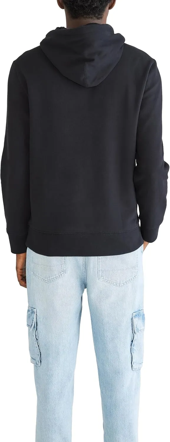 AEROPOSTALE Men's Aero Logo Popover Hoodie-Across Chest