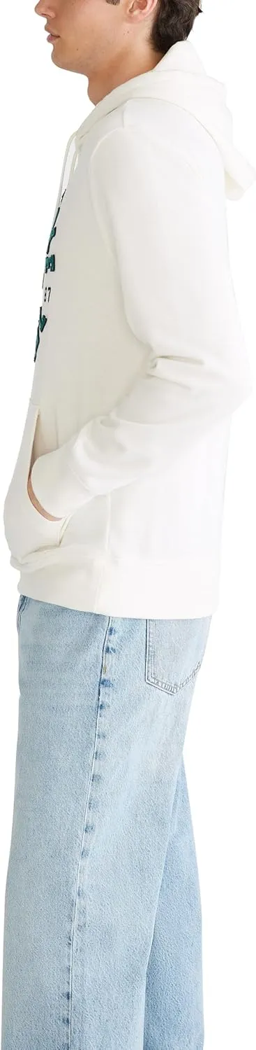 AEROPOSTALE Men's Aero Logo Popover Hoodie-Circle
