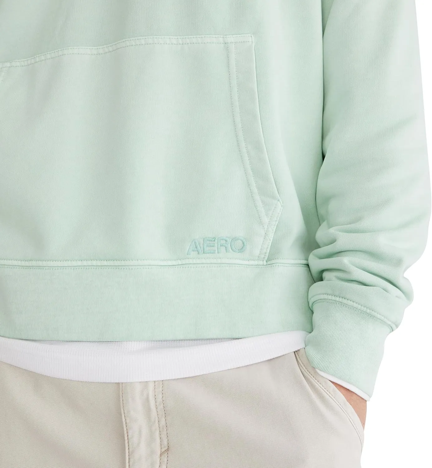 AEROPOSTALE Men's Boxy Pullover Hoodie