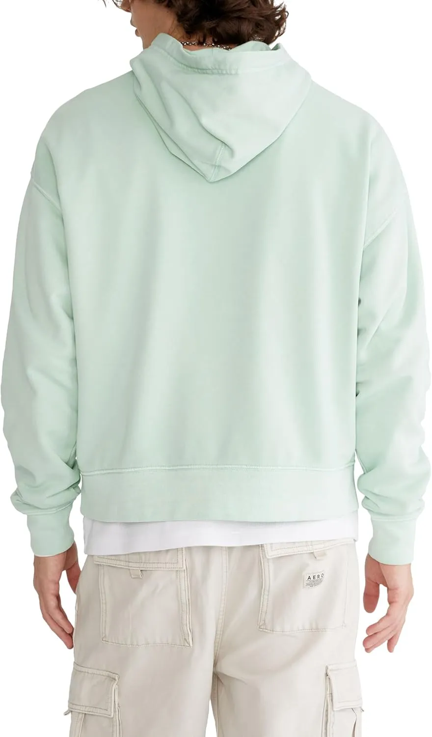 AEROPOSTALE Men's Boxy Pullover Hoodie
