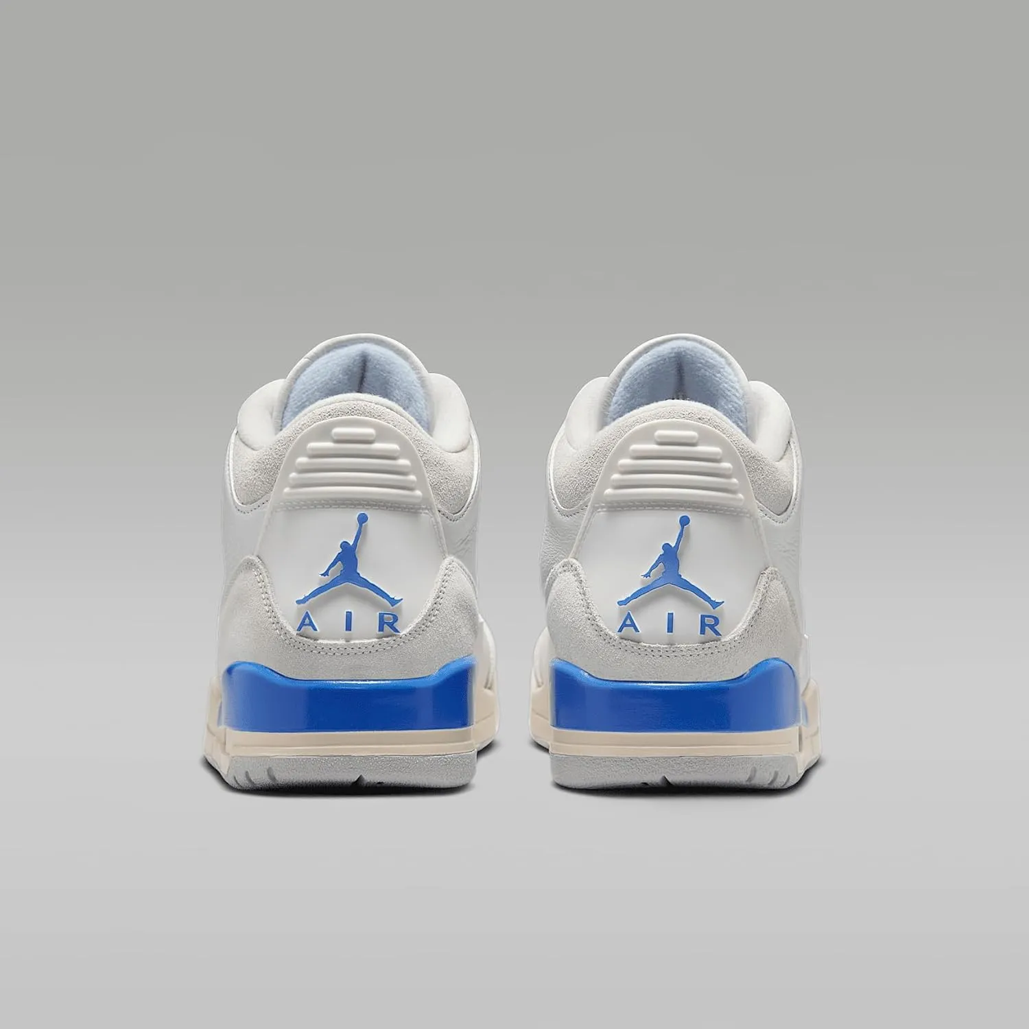 Air Jordan 3 Retro Lucky Shorts Men's Shoes (CT8532-101, Summit White/Legend Blue/Photon Dust/Hydrogen Blue)