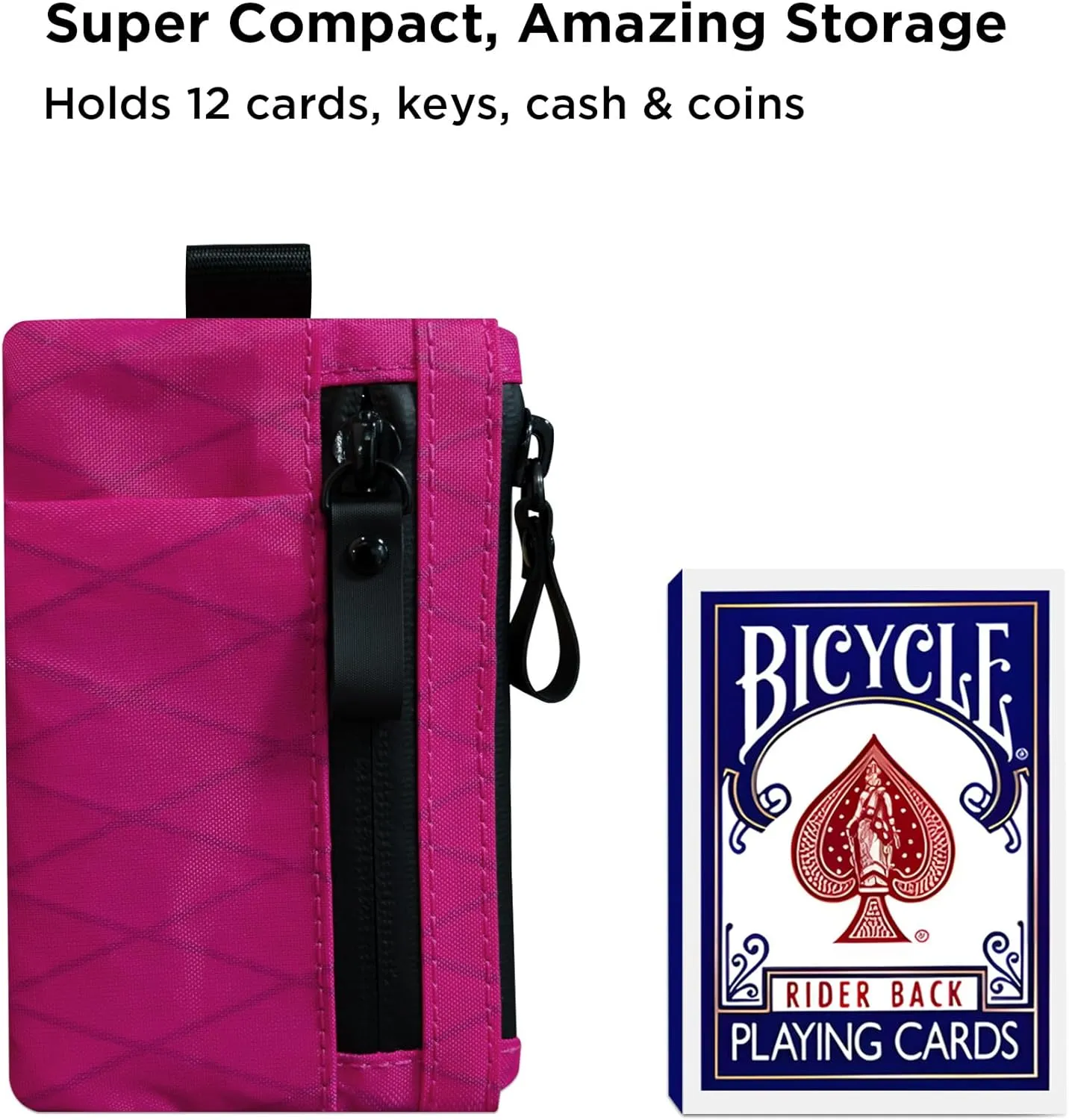 ALPAKA Zip Pouch Pro - Minimalist Zipper Wallet - with RFID Blocking ID Card Holder Wallet with Zipper for Men with Multi-tool Slot