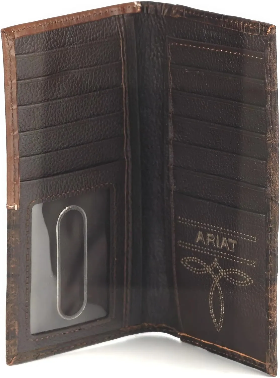 Ariat Men's Caiman Floral Over Circle Rodeo