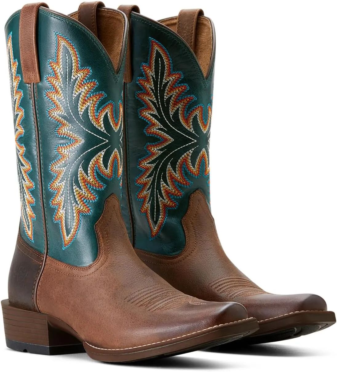 ARIAT Men`s Renegade Black Night 12In Titanium Top Cowboy Boot
