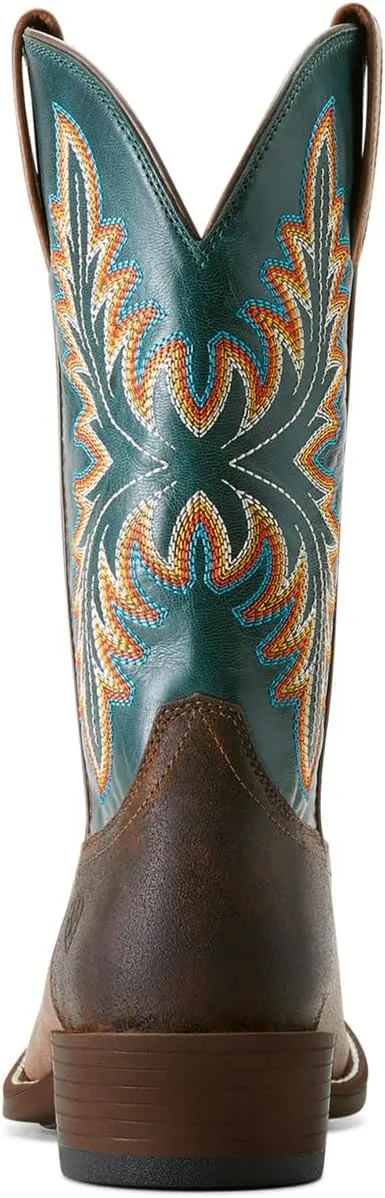 ARIAT Men`s Renegade Black Night 12In Titanium Top Cowboy Boot