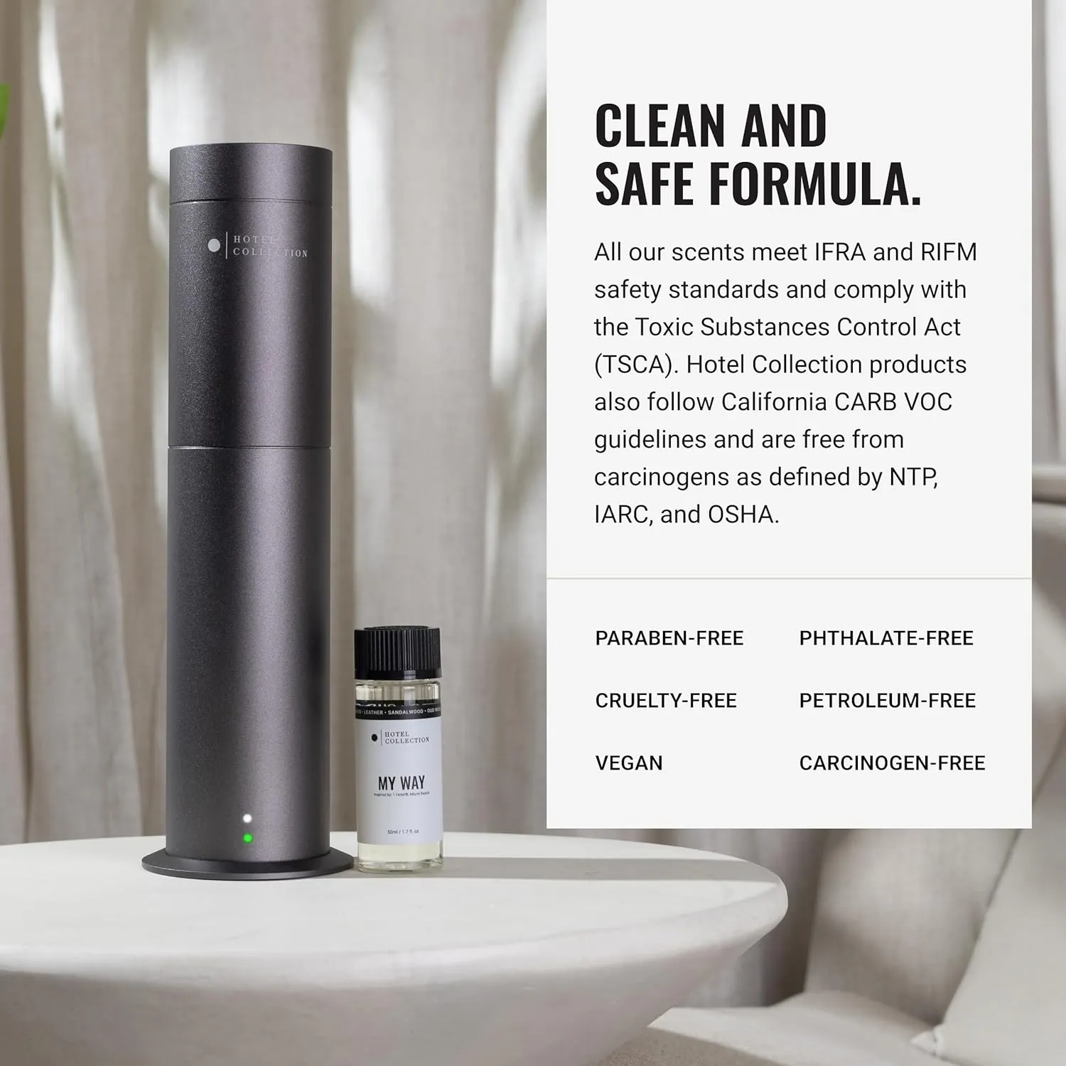 Aroma360 Hotel Collection Diffuser Oil-My Way-Aromatherapy Essential Fragrance Oil-Sandalwood, Warm Virginia Cedar& Beautiful Iris-500ML 16.9 Fl oz