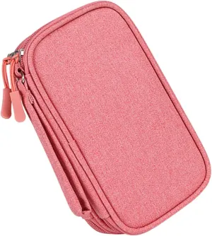ARTIBETTER Travel Organizer Bag for Electronics Compact Cord Organizer Pouch for Data Cables Drives and Headphones Lightweight Durable for Travel and Daily Use