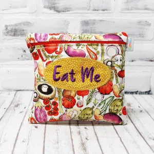 Artsy Vegetables Personalized Reusable Food Bag