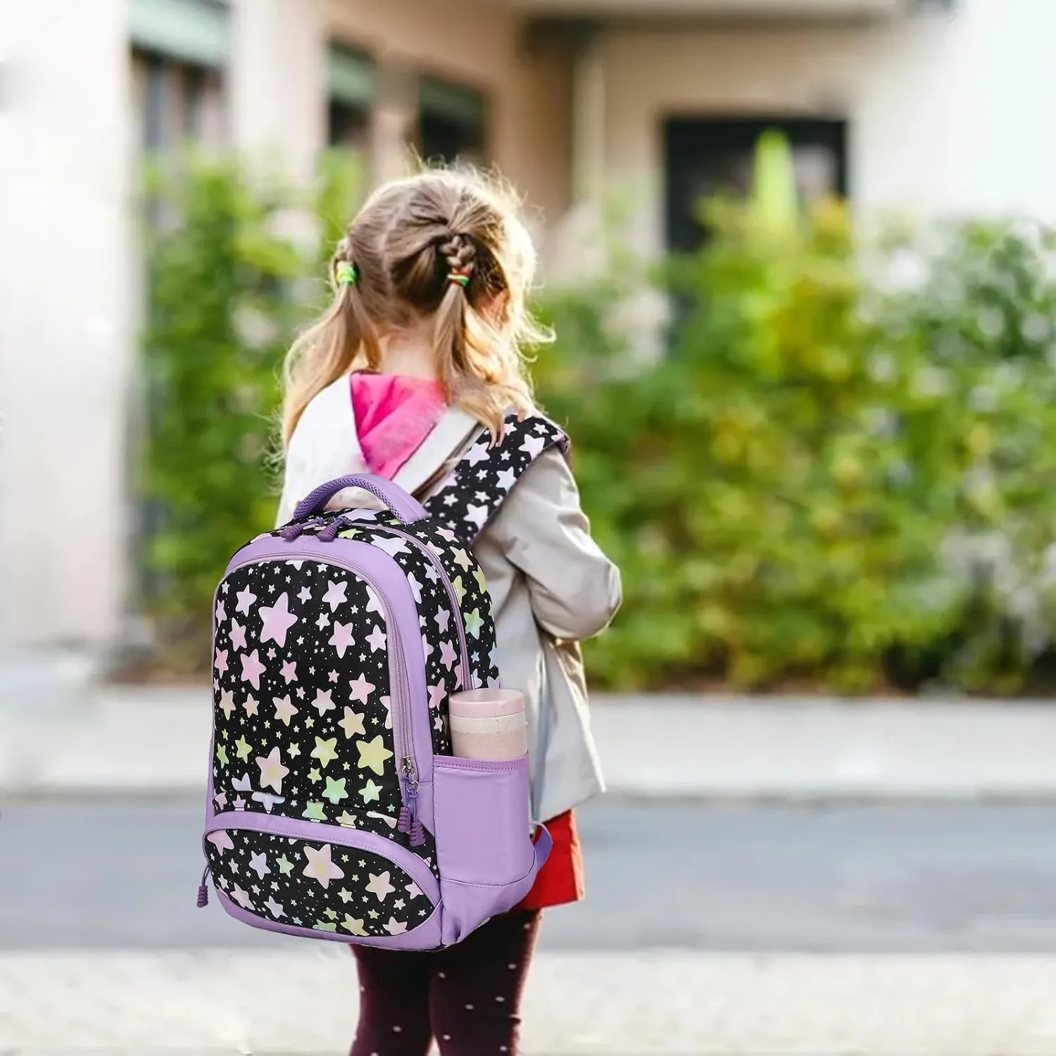 Backpack Unicorn for Girls School Preschool Backpack for Girls 3 IN 1 School Bookpack Set with Lunch Bag Pencil Bag