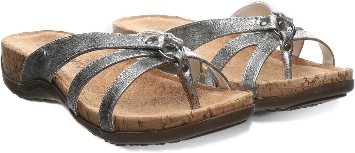 BEARPAW Women's Fawn Multiple Colors | Women's Slip-on Sandal | Women's Shoe | Comfortable & Lightweight