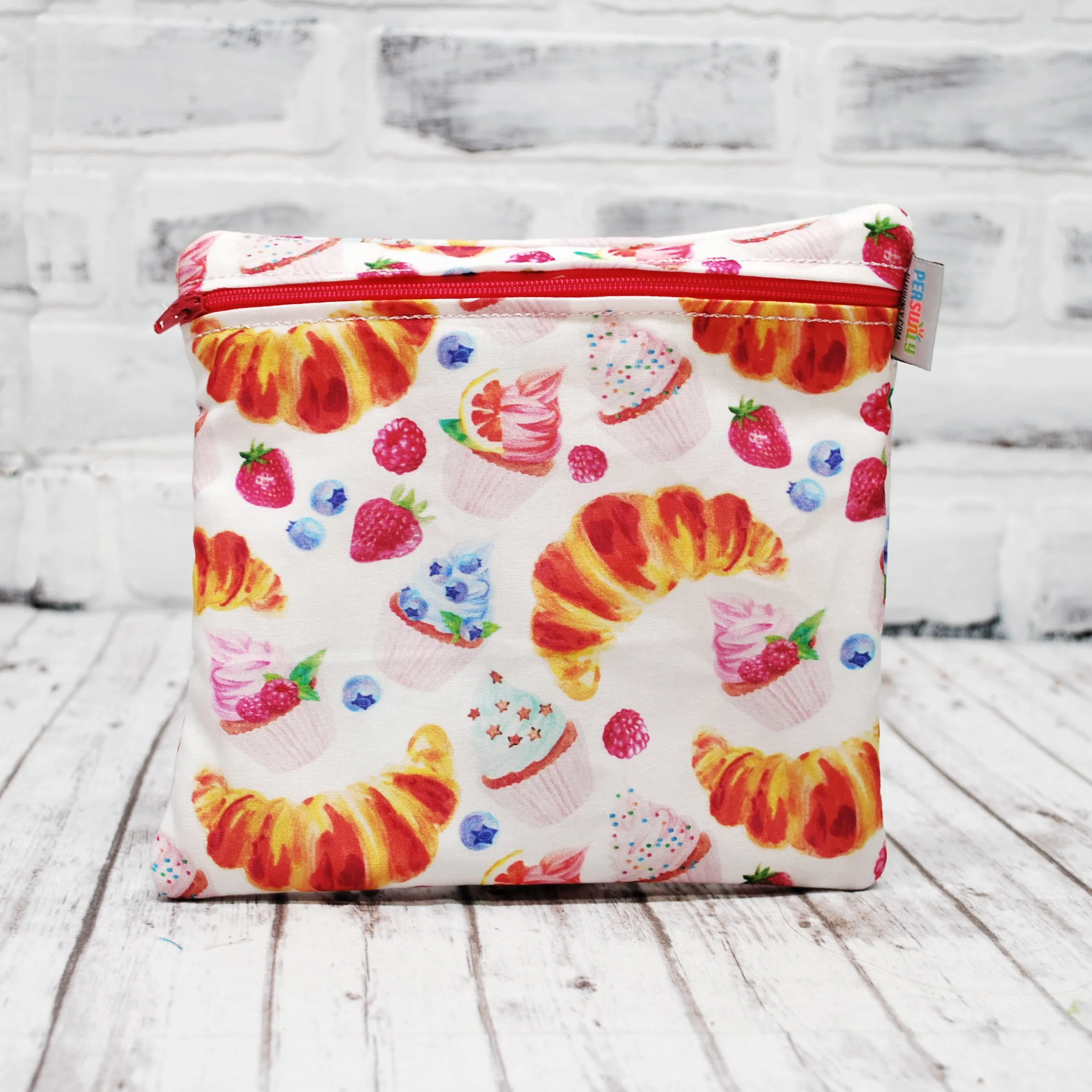 Berry Bakery Personalized Reusable Food Bag