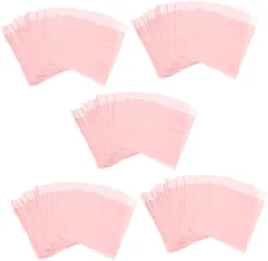 BESTYASH 5sets 50pcs Sanitary Bags Self Seal Menstrual Pouches for Tear Resistant Personal Disposal Bags for Travel and Everyday Use Strong Adhesion and Durable Design 50pcs*5
