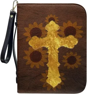 Bible Cover Bible Case for Women Print Bible Case Bible Bag Portable Book Cover Bible Carrying Case for Study