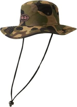 Billabong Men's Big John Safari Sun Protection Hat with Chin Strap