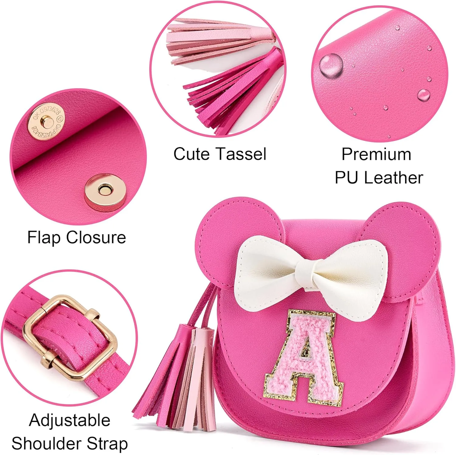 Birthday Gifts for Girls, Toddler Purse Little Girl Gifts Kids Wallet Christmas Gift for 2 3 4 5 6 7 8 Year Old