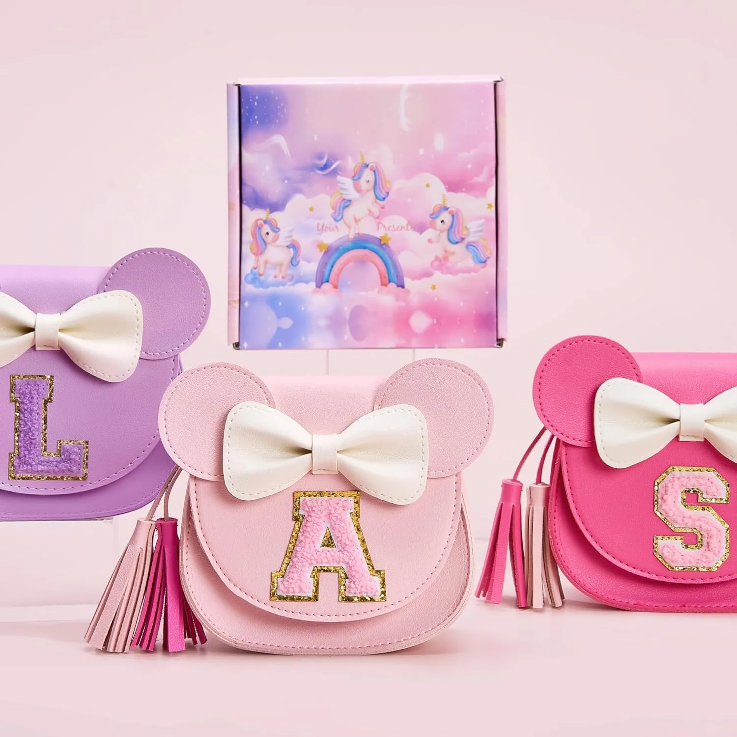 Birthday Gifts for Girls, Toddler Purse Little Girl Gifts Kids Wallet Christmas Gift for 2 3 4 5 6 7 8 Year Old