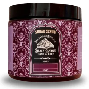 Black Canyon Apothecary Rose Scented Sugar Scrub, 16 Oz