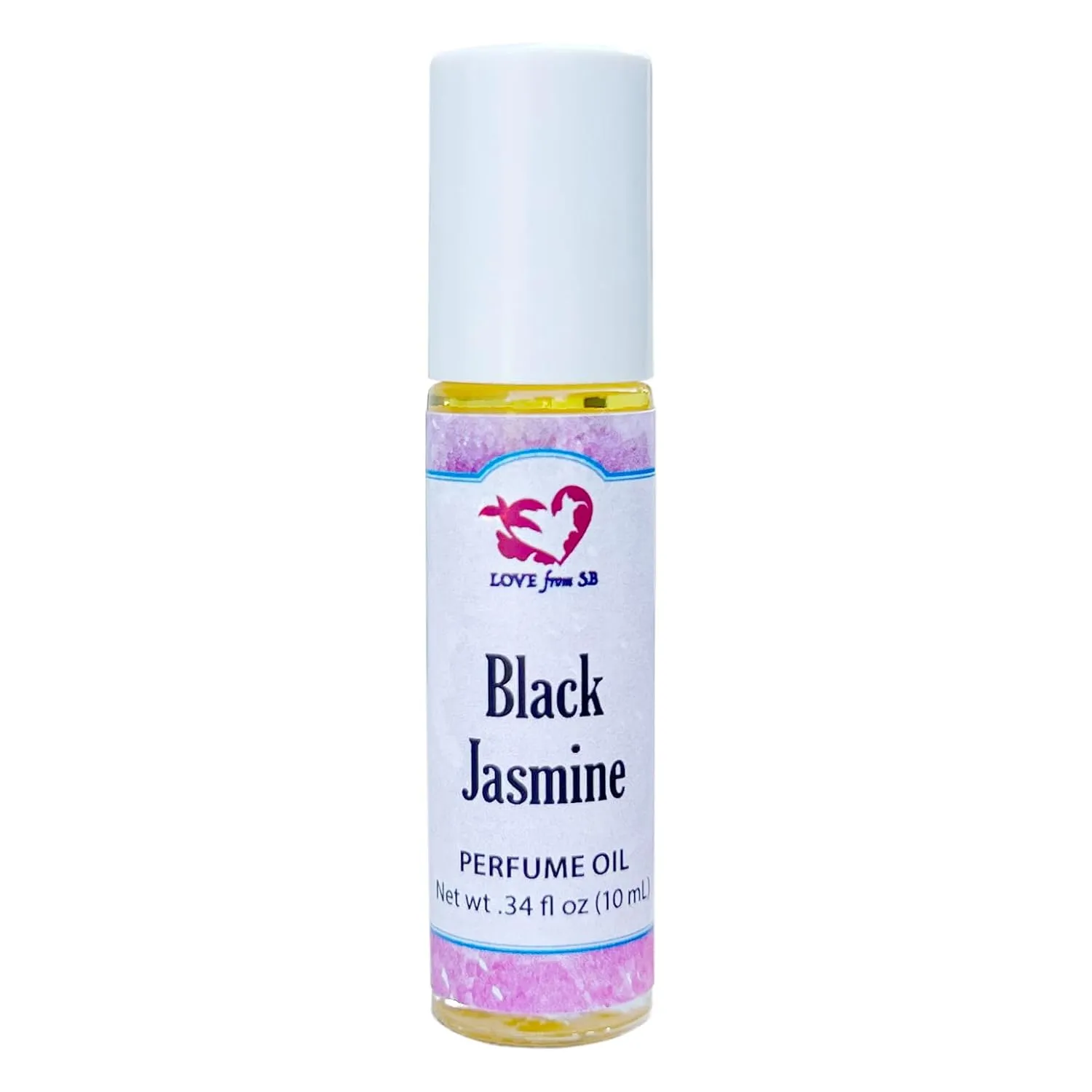 Black Jasmine Perfume Oil | .03 oz/10 ml Roll On Bottle with Organic Jojoba Oil | Made in Santa Barbara, California (Black Jasmine)