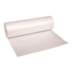 Boardwalk High Density Industrial Can Liners Coreless Rolls, 60 gal, 13 microns, 38 x 60, Natural, 25 Bags/Roll, 8 Rolls/Carton