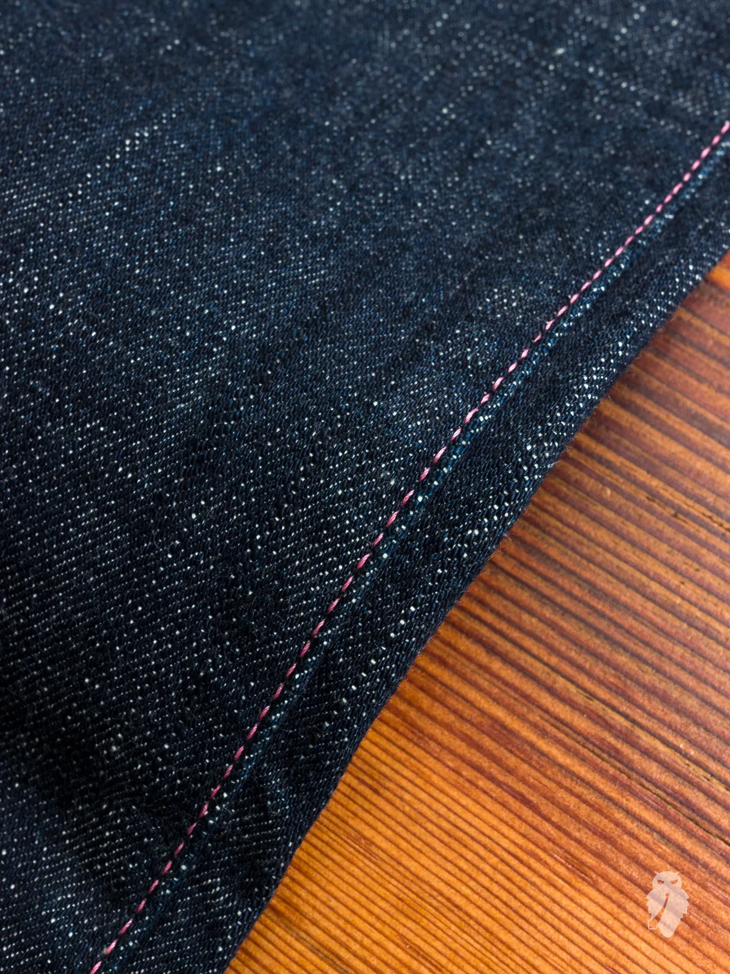 BOM012 "Momotaro x Blue Owl" 15.7oz Selvedge Denim - Natural Tapered Fit