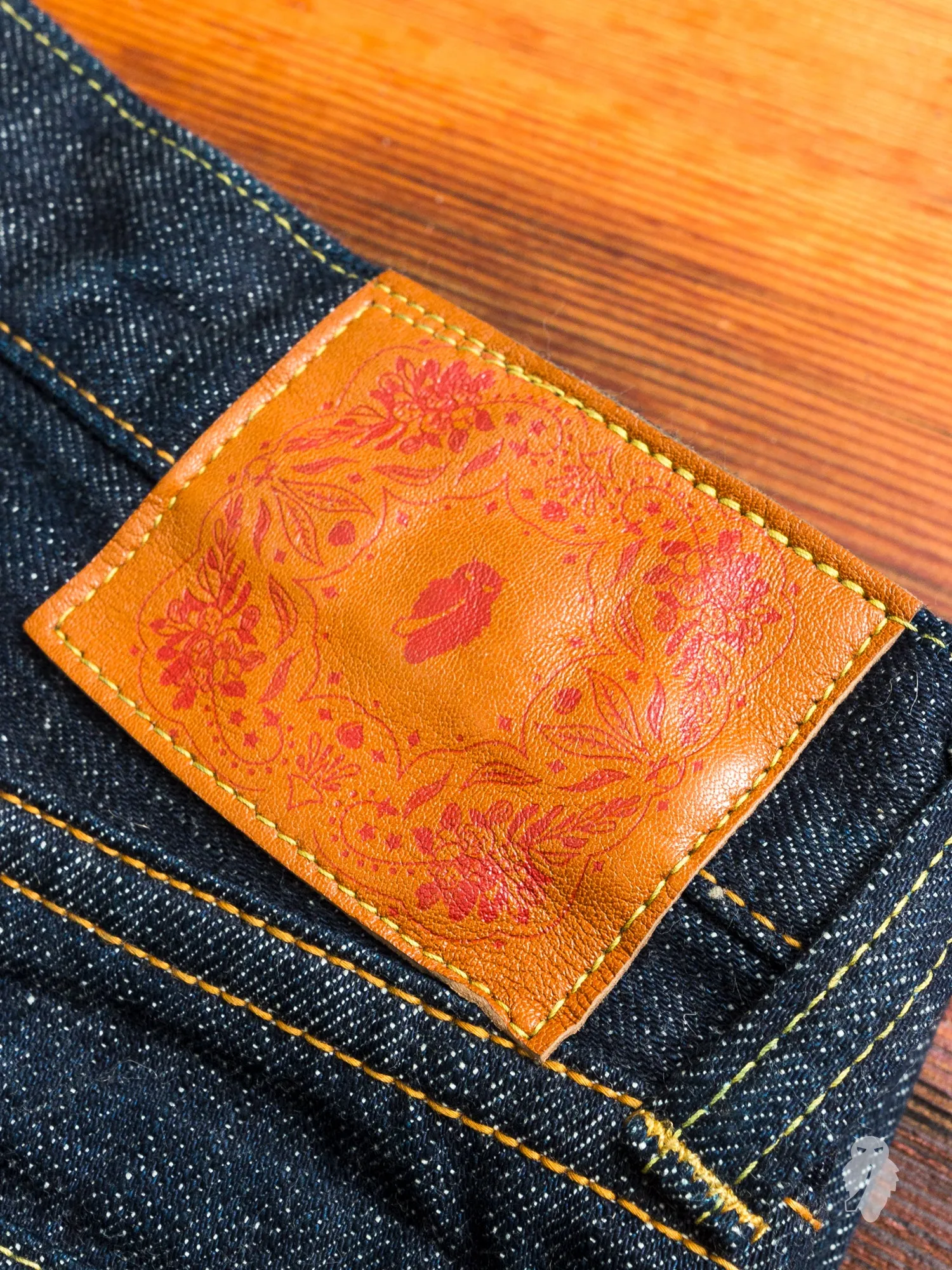 BOM012 "Momotaro x Blue Owl" 15.7oz Selvedge Denim - Natural Tapered Fit