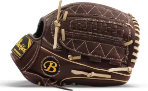 BUCKLER 'Phalanx' Series - Premium USA Steerhide Adult Baseball Gloves - Pitcher - 12" - RHT