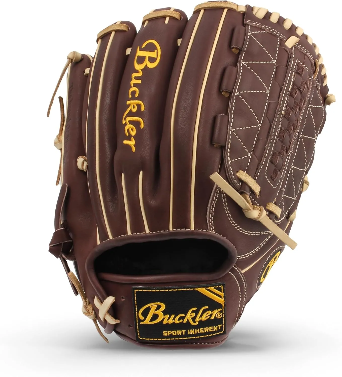 BUCKLER 'Phalanx' Series - Premium USA Steerhide Adult Baseball Gloves - Pitcher - 12" - RHT