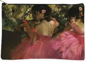 CafePress Dancers In Pink By Edgar Degas Zipper Makeup Pouch, 8.5"x6"