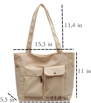 Canvas Tote Bags Women for Women Hobo Crossbody Bags Purse Large Work Travel Shoulder Bags Handbags Gift