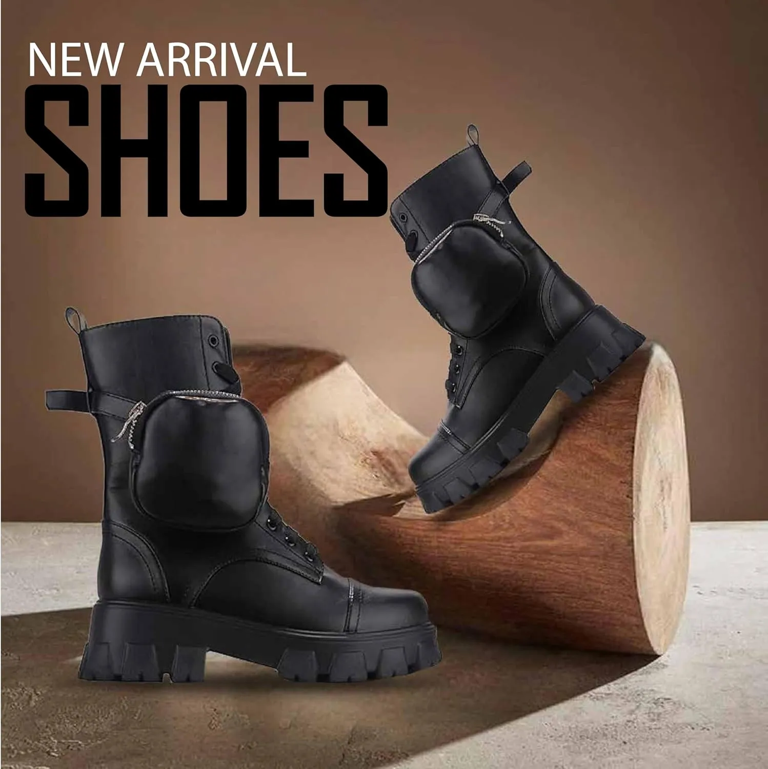 Cape Robbin Monik Round Toe Platform Block Heel Booties (Monik)