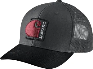 Carhartt Men's 106742 Canvas Mesh-Back C Patch Cap