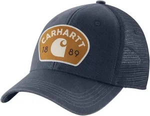 Carhartt Men's Canvas Mesh-Back 1889 Patch Cap