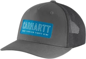 Carhartt Men's Rugged Flex Canvas Mesh-Back 1889 Patch Cap