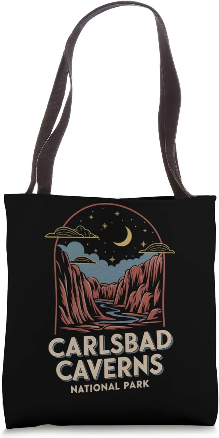 CARLSBAD CAVERNS National Park Hiking Tote Bag
