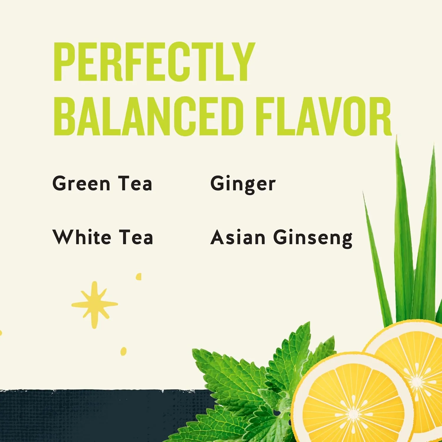Celestial Seasonings Honey Lemon Ginseng Green Tea, Caffeinated, 20 Tea Bags Box (Pack of 6)
