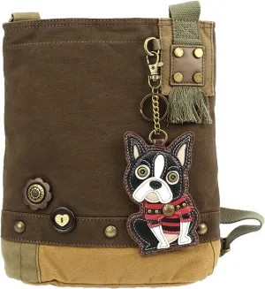Chala Patch Cross-Body Women Handbag Dark Brown